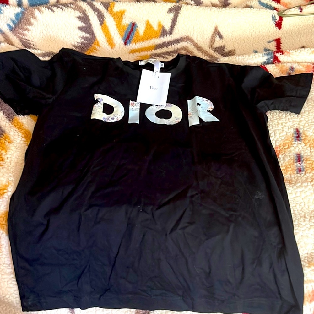 Dior black shirt size xxl
